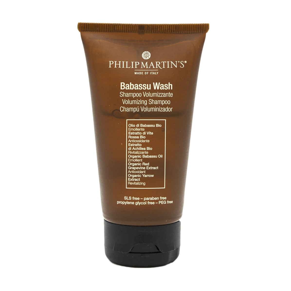 Безсульфатний шампунь Philip Martin's Babassu Wash Volumizing Shampoo для об'єму волосся, 75 мл